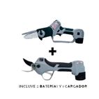 PACK TIJERA PS27 + PODADOR MT27 + 2 BATERÍAS + CARGADOR- motoscamaralw