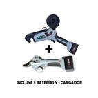 PACK TIJERA PS32 EVO2 + ATADORA TM32 + 3 BATERÍAS + CARGADOR- motoscam