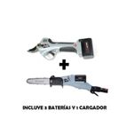 PACK TIJERA PS32 EVO2 + SIERRA HS32 + 3 BATERÍAS + CARGADOR- motoscama