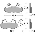 Pastillas de freno BREMBO carretera sinterizadas - 07KA31SA - motoscamaralweb.com
