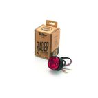 Piloto trasero homologado BIHR vintage negro - motoscamaralweb.com