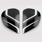 Cubiertas laterales ARAI (Sistema SuperAdSis J). PURO Negro (Modelos: