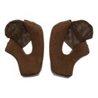 CARRILLERAS BELL BULLITT COLOR MARRÓN 25 MM - motoscamaralweb.com