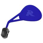 Retrovisor izquierdo universal V PARTS Enduro R (homologado) con brida azul - motoscamaralweb.com