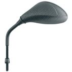 Retrovisor izquierdo universal V PARTS M8 x 125 carbon look M2 - motoscamaralweb.com