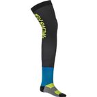 Calcetines para rodilleras FLY RACING Knee Brace - Hi-Vis / Negro / Azul - motoscamaralweb.com
