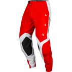 Pantalón FLY RACING Evolution DST L.E. Podium - Rojo / Blanco / Iridium Red - motoscamaralweb.com