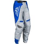 Pantalón mujer FLY RACING F-16 - Artic Grey / Azul - motoscamaralweb.com