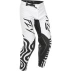 Pantalón FLY RACING Evolution DST L.E. Abyss - Blanco / Negro - motoscamaralweb.com