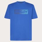 Camiseta OAKLEY Dual B1B Logo Tee - Crystal Blue - motoscamaralweb.com
