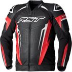 Chaqueta de cuero RST TracTech Evo 5 CE hombre - Rojo / Negro / Blanco - motoscamaralweb.com
