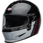 Casco BELL Eliminator - GT Gloss Black/White - motoscamaralweb.com