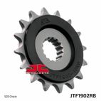Piñón con goma anti-ruido JT SPROCKETS acero 1902 - 520 - motoscamaralweb.com