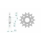 Piñón AFAM acero estándar 21603 - Paso 520 - motoscamaralweb.com