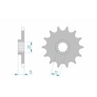 Piñón AFAM acero estándar 94215 - Paso 520 - motoscamaralweb.com