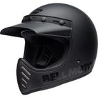Casco BELL Moto-3 Classic - Blackout Mate/Brillo - motoscamaralweb.com