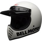 Casco BELL Moto-3 Classic - Blanco brillo - motoscamaralweb.com