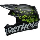 Casco BELL Moto-9S Flex - Fasthouse MC Core Matte Black/Yellow - motoscamaralweb.com