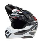 Casco BELL Moto-10 Spherical Mips - Fasthouse Renen Raycon Matte Gloss Black/White - motoscamaralweb.com
