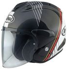 Casco ARAI SZ-R EVO - Frost Temu blanco - motoscamaralweb.com