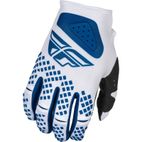 Guantes infantiles FLY RACING Kinetic Center - Blanco / Navy - motoscamaralweb.com