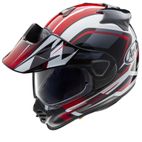 Casco ARAI TOUR-X5 Discovery - rojo - motoscamaralweb.com