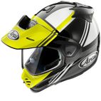 Casco ARAI TOUR-X5 Cosmic - Amarillo flúor - motoscamaralweb.com