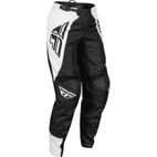 Pantalón mujer FLY RACING F-16 - Negro / Blanco - motoscamaralweb.com