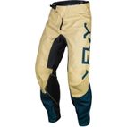 Pantalón FLY RACING Kinetic Reload - Marfil / Navy / Cobalto - motoscamaralweb.com