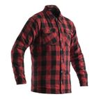 Chaqueta textil reforzada con aramida RST Lumberjack CE hombre - Rojo - motoscamaralweb.com