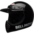 Casco BELL Moto-3 Classic - Negro brillo - motoscamaralweb.com