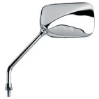 Retrovisor izquierdo universal V PARTS Custom M10 cromado - motoscamaralweb.com