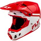 Casco FLY RACING Formula CC Objective - Rojo / Blanco - motoscamaralweb.com