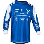 Camiseta FLY RACING F-16 - True Blue / Blanco - motoscamaralweb.com