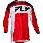 Camiseta FLY RACING Lite - Rojo / Blanco / Negro - motoscamaralweb.com