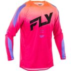 Camiseta FLY RACING Evolution DST - Rosa / Lavanda / Negro - motoscamaralweb.com