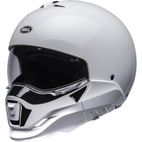 Casco BELL Broozer - Duplet Gloss White - motoscamaralweb.com