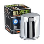 Filtro de aceite HIFLOFILTRO cromo - HF171C - motoscamaralweb.com
