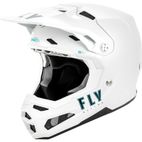 Casco FLY RACING Formula S Carbon Solid - Blanco - motoscamaralweb.com