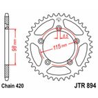 Corona JT SPROCKETS acero estándar 894 - Paso 420 - motoscamaralweb.com