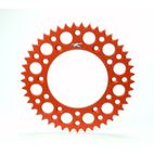 Corona RENTHAL aluminio ultraligera autolimpiable 224U - Paso 520 - motoscamaralweb.com