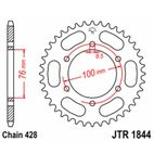 Corona JT SPROCKETS acero estándar 1844 - Paso 428 - motoscamaralweb.com