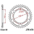 Corona JT SPROCKETS de zinc negro 479 - 530 - motoscamaralweb.com