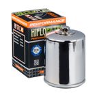 Filtro de aceite HIFLOFILTRO Performance chrome - HF171CRC - motoscamaralweb.com