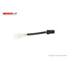 Cable adaptador plug &amp;amp; play para intermitentes Harley Davidson - motoscamaralweb.com