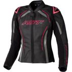 Chaqueta de Piel (Mujer) RST S-1 CE Rosa Flúor. Talla 10/S - motoscamaralweb.com