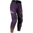Pantalón mujer FLY RACING Lite - Deep Purple / Blanco / Neon Coral - motoscamaralweb.com