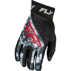 Guantes FLY RACING Pro Lite Kryptek - Negro / Rojo / Gris - motoscamaralweb.com