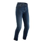 Pantalón textil reforzado con aramida RST Tapered-Fit CE mujer (pernera corta) - Azul oscuro - motoscamaralweb.com