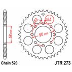 Corona JT SPROCKETS acero estándar 273 - Paso 520 - motoscamaralweb.com